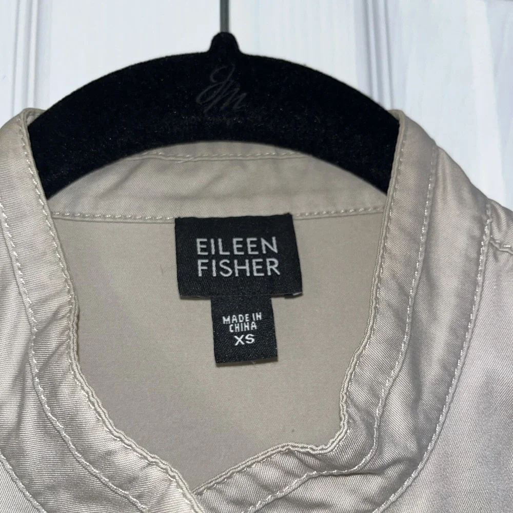 Eileen Fisher Extra Small Jacket Blazer Beige